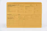 Guildhall Pre-Printed HR File Manilla 244x355mm 315gsm Yellow (Pack 50) - 211/1300Z